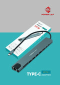 POWER LAP®PL-561 TYPE C 10 IN 1 ADAPTER