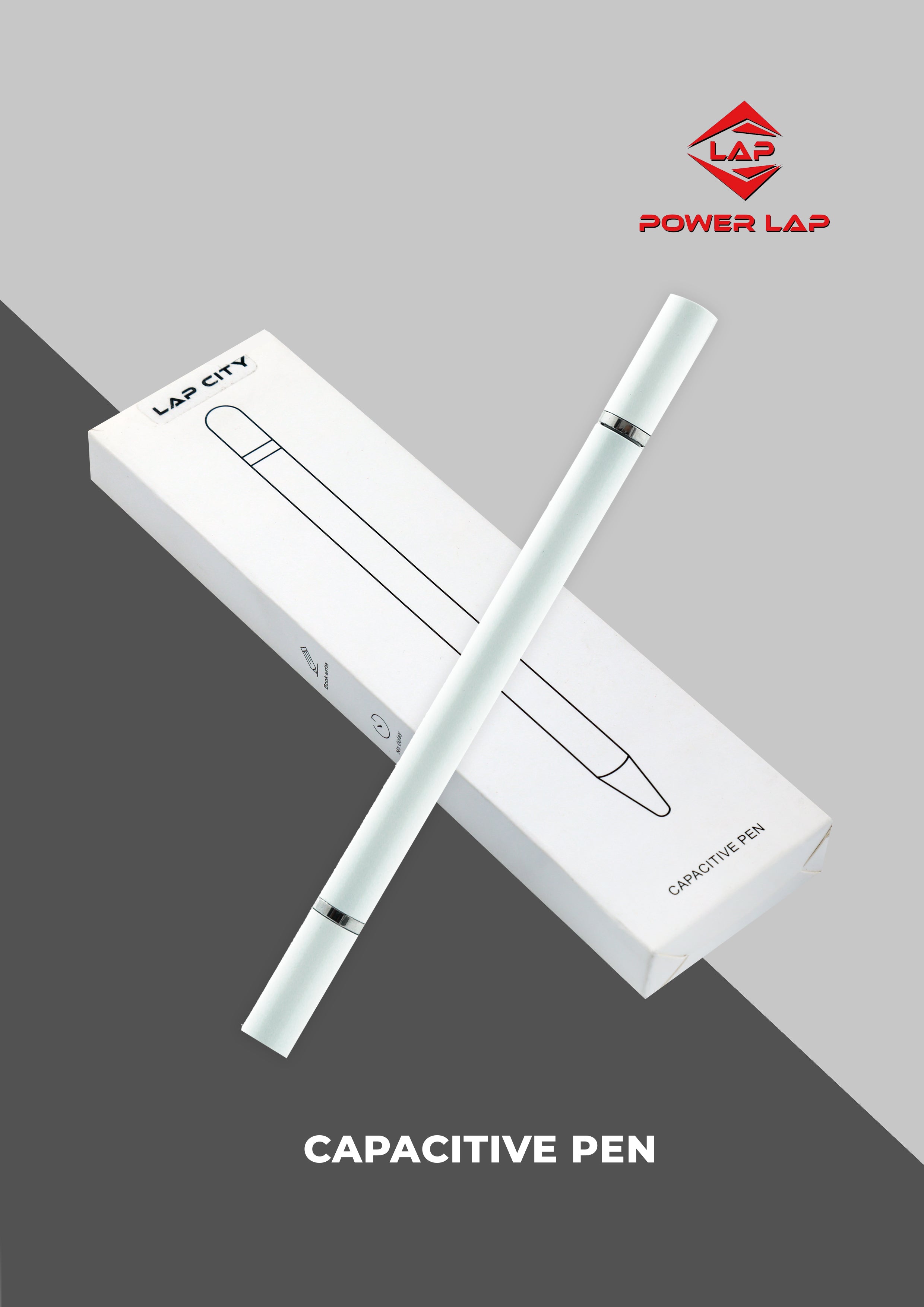 POWERLAP®METAL CAPACITIVE PEN 2 IN 1