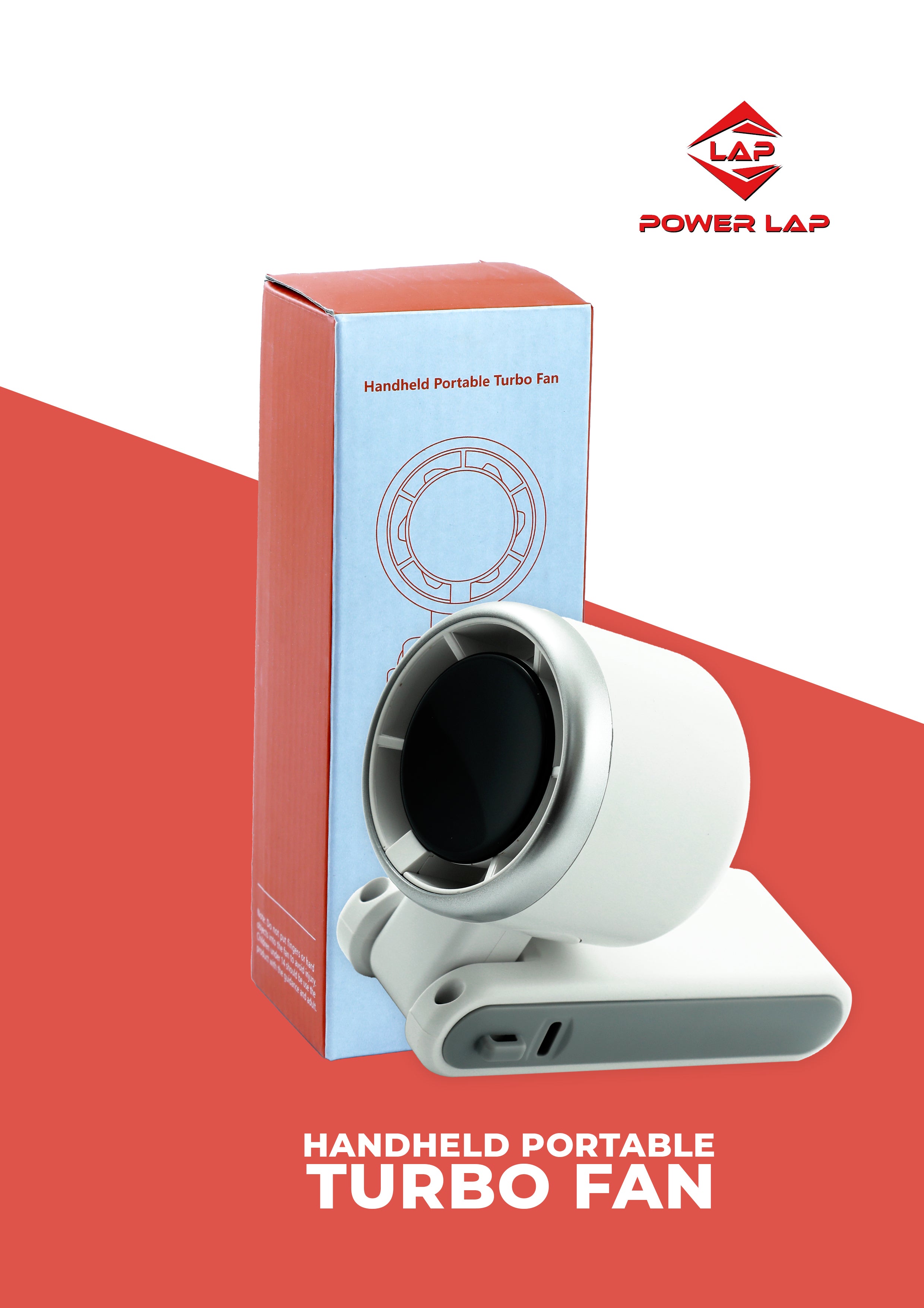 POWERLAP®N607 HAND HELD FAN