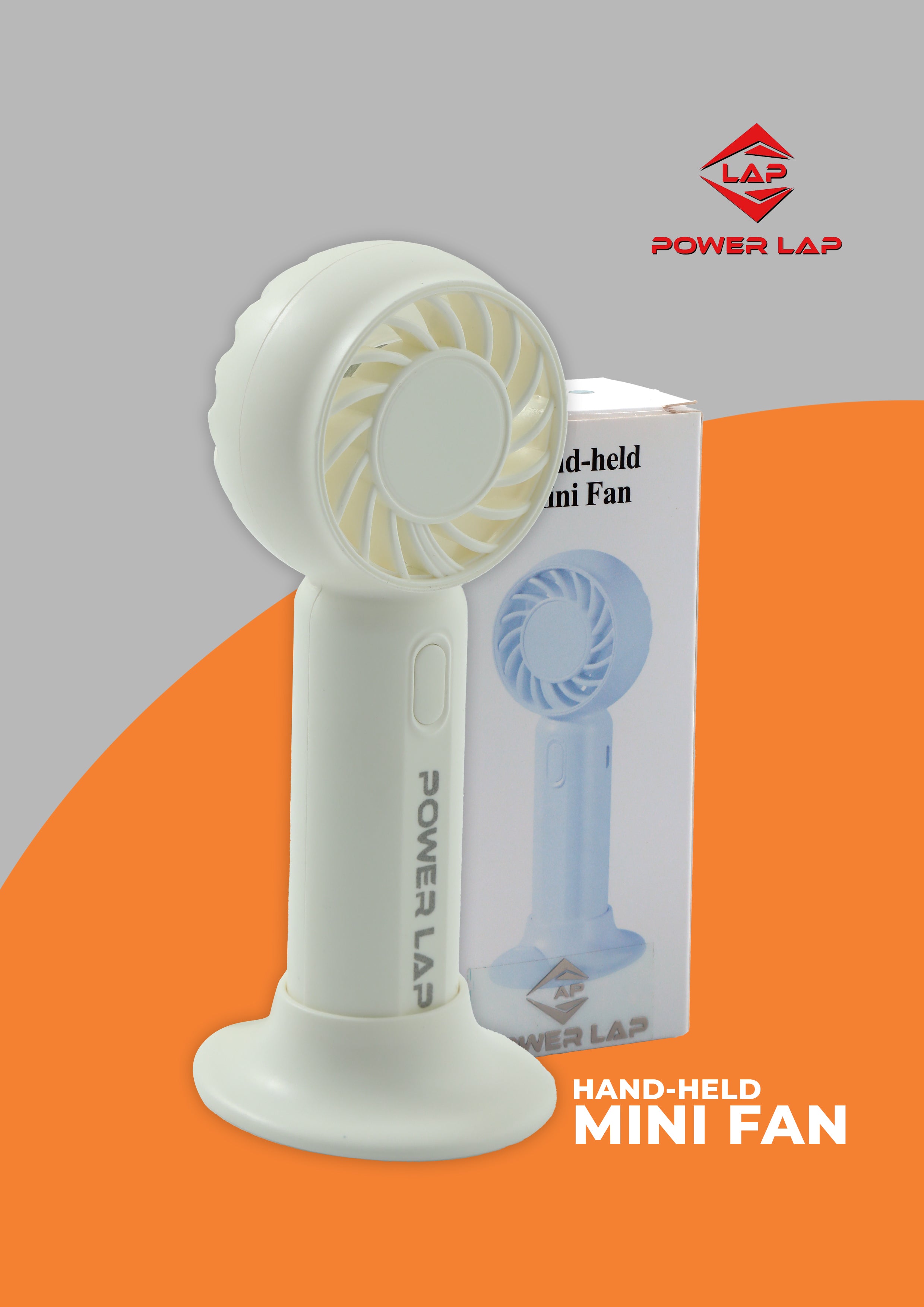 POWERLAP® F3 MINI HANDHELDFAN WHITE
