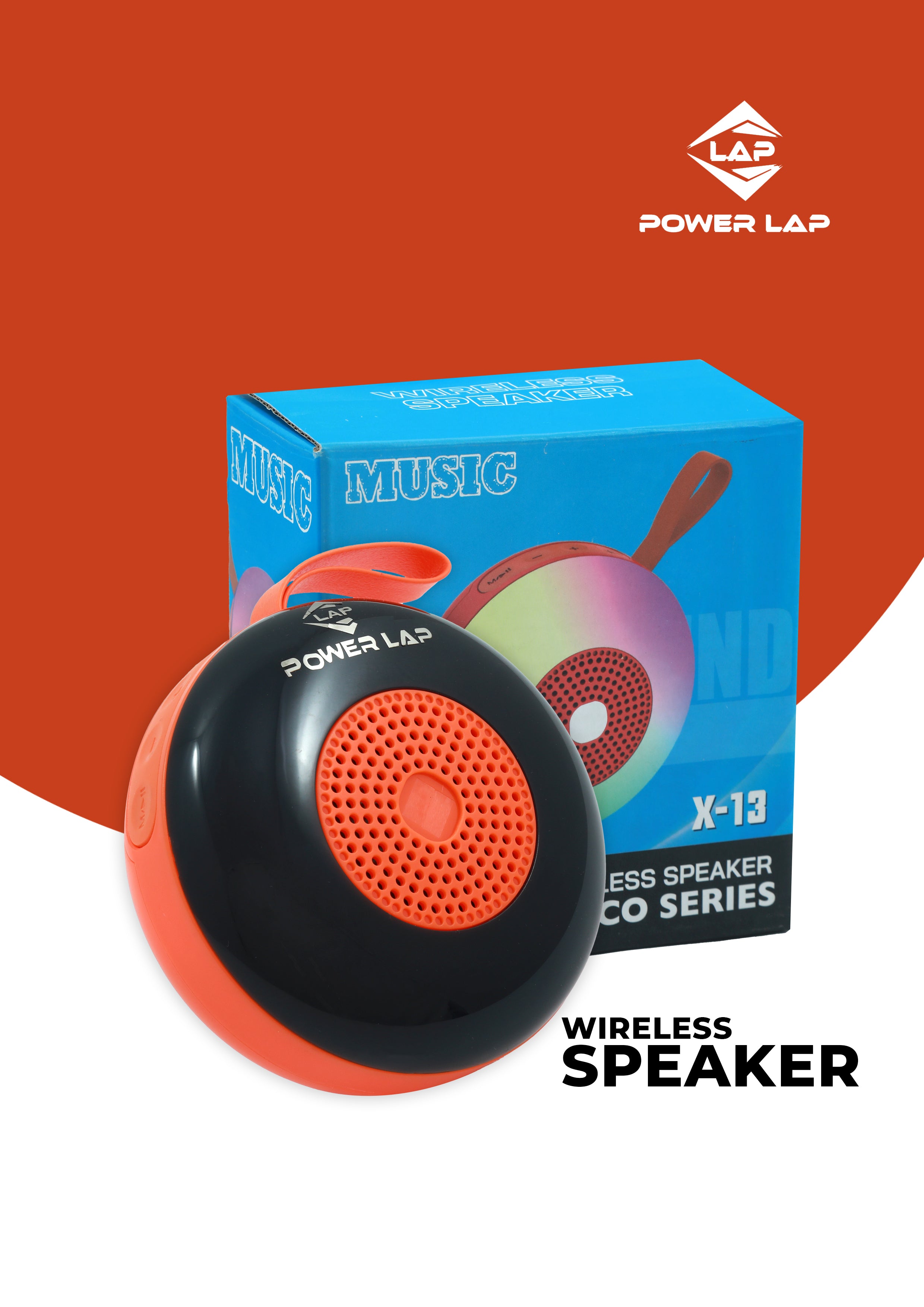 POWERLAP® X-13 BLUETOOTH SPEAKER