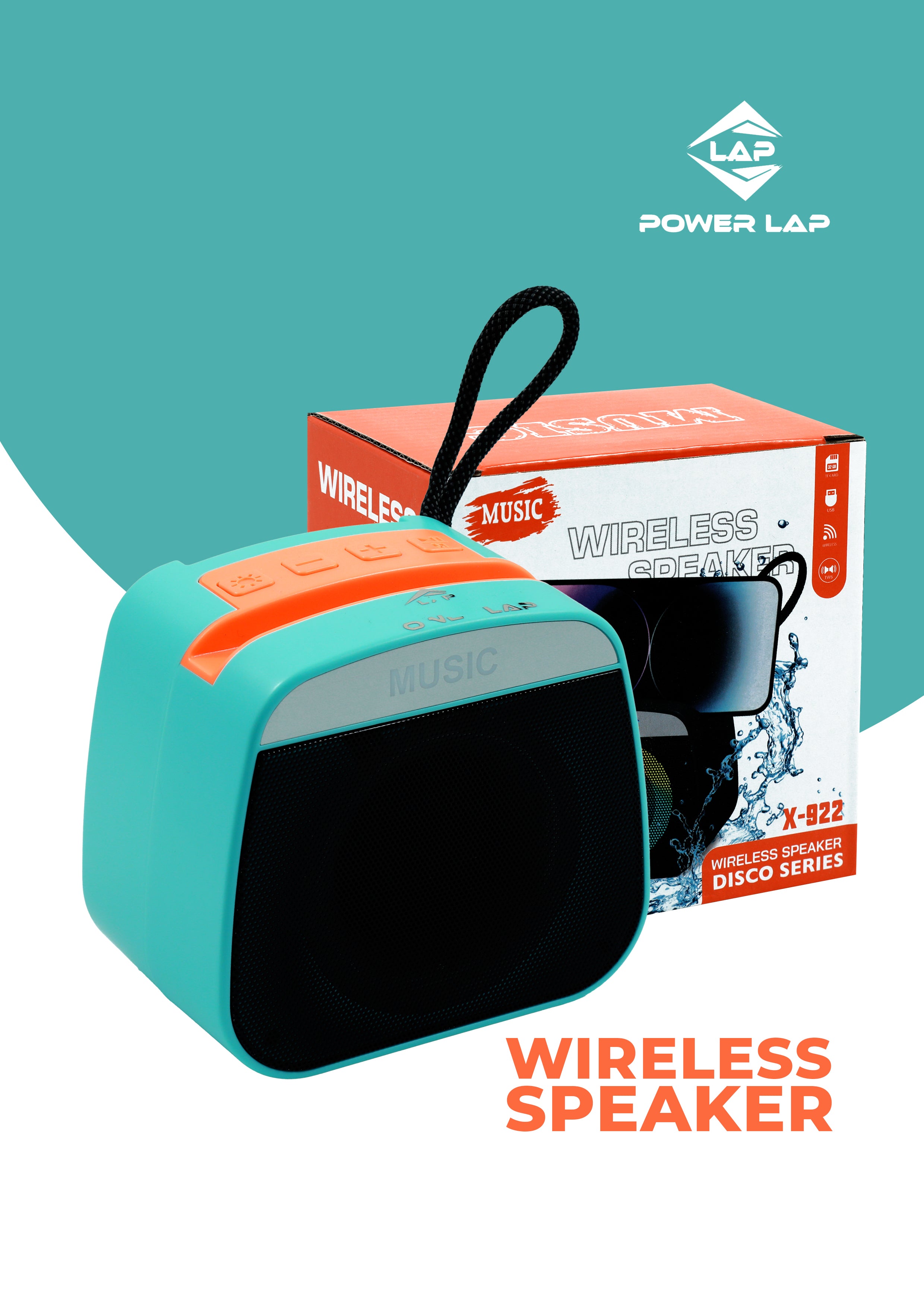 POWERLAP®X922 WIRELESS SPEAKER
