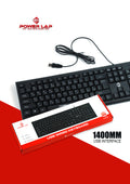 POWER LAP®PL-049U WIRED KEYBOARD