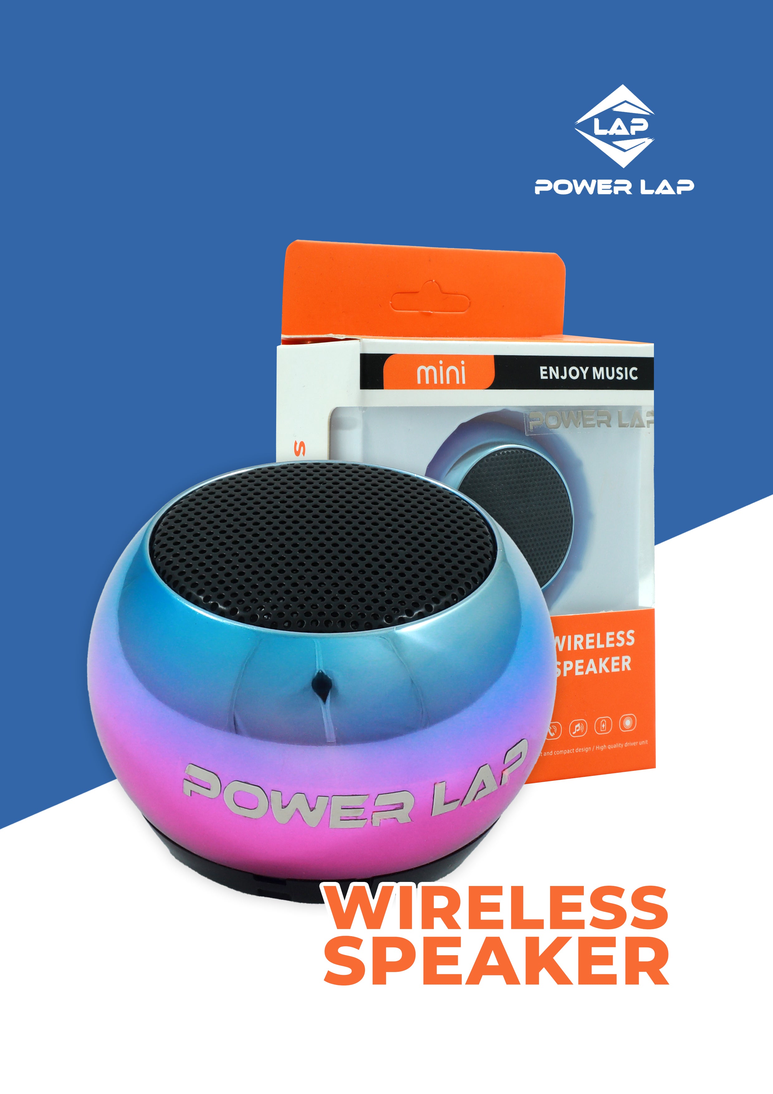 POWERLAP®M3 WIRELESS SPEAKER WITH RGB LIGHT