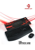 POWER LAP® K-800 WIRELESS KEYBOARD AND MOUSE COMBO FOR OFFICE USE
