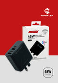 POWER LAP® 45W Four Port Fast Charger – NS-848 Charge More, Charge Faster — 4 Ports, 45W Power Delivery