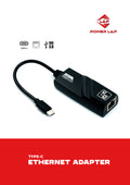 POWER LAP® Type-C Ethernet Adapter (10/100/1000 Mbps)