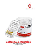 POWER LAP® CAT 6 CONNECTOR (100 PIECES BOX)