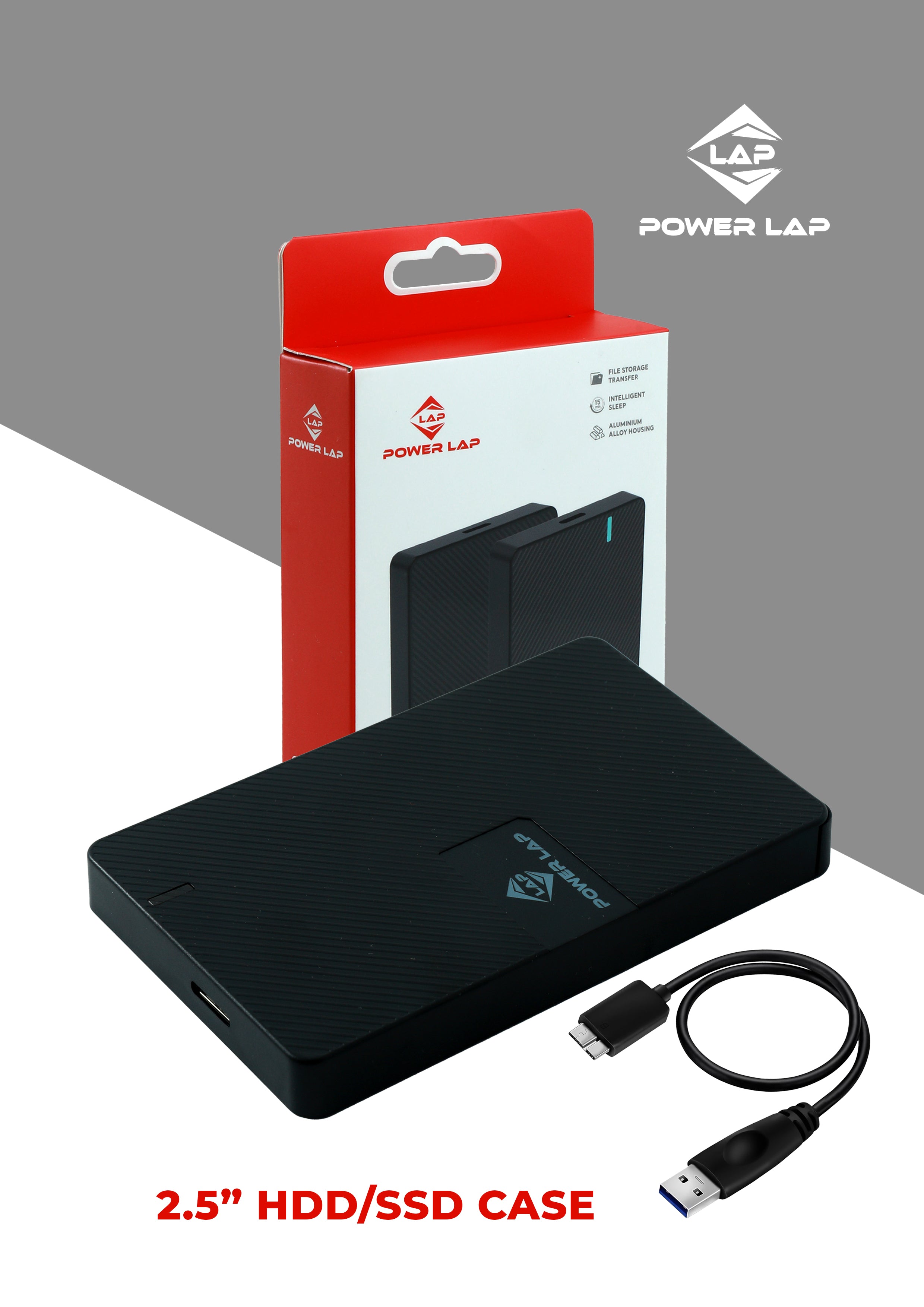 E025 POWERLAP®2.5 SSD CASE