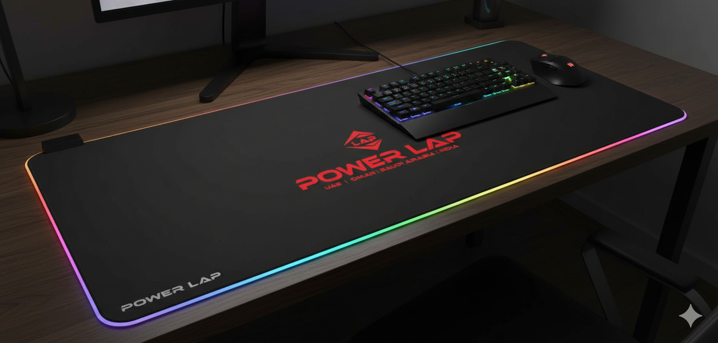 POWER LAP®RGB Gaming Mouse Pad