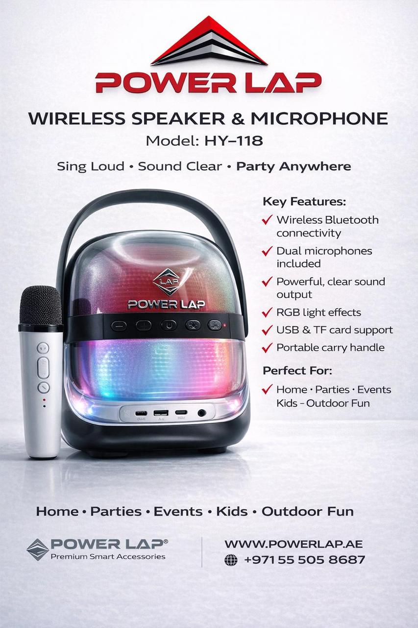 POWER LAP® HY-118 SPEAKER WITH MIC
