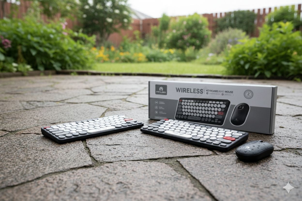 POWER LAP® C017 WIRELESS KEYBOARD AND MOUSE COMBO