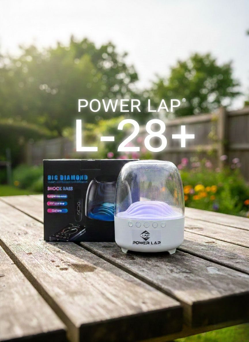 POWER LAP® L-28+ – Big Diamond Smart LED Bluetooth Speaker