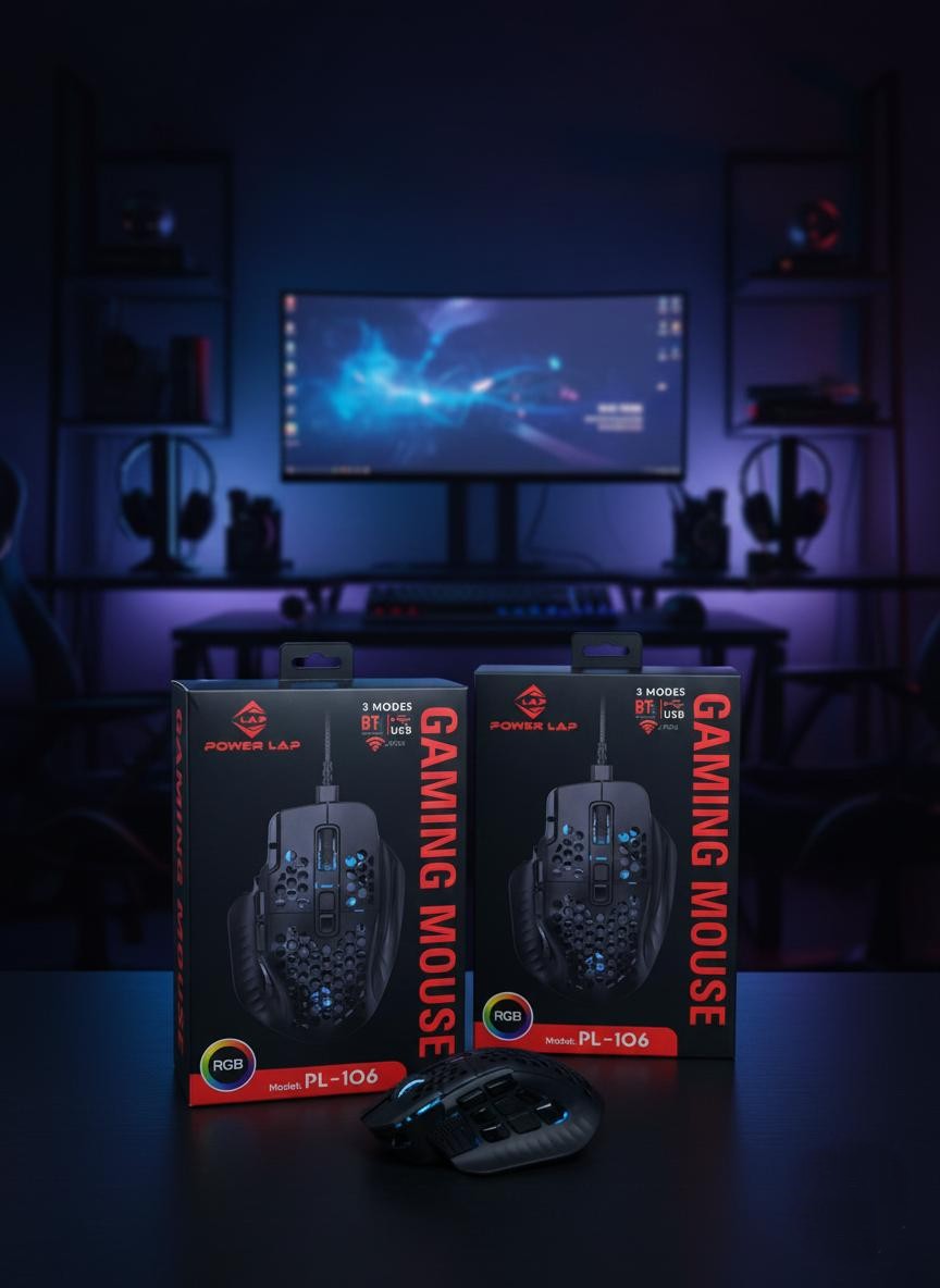 POWER LAP® PL-106 GAMING MOUSE