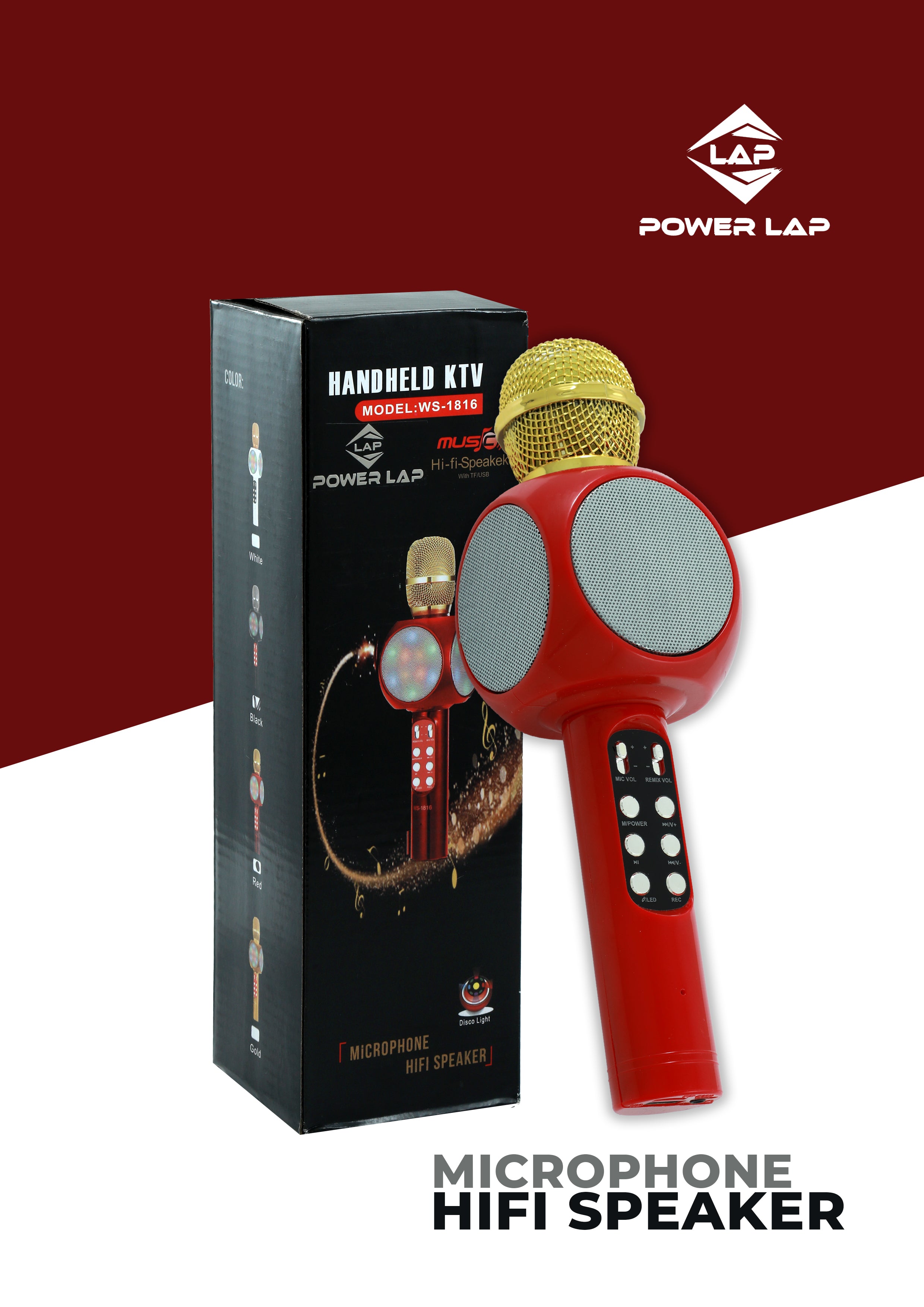 POWERLAP®WS-1816 MIC