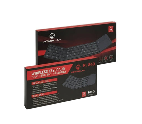 Power Lap keyboard packaging on a white background