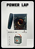 Packaging of a product labeled 'Power Lap' with model number V-168 on a white background.