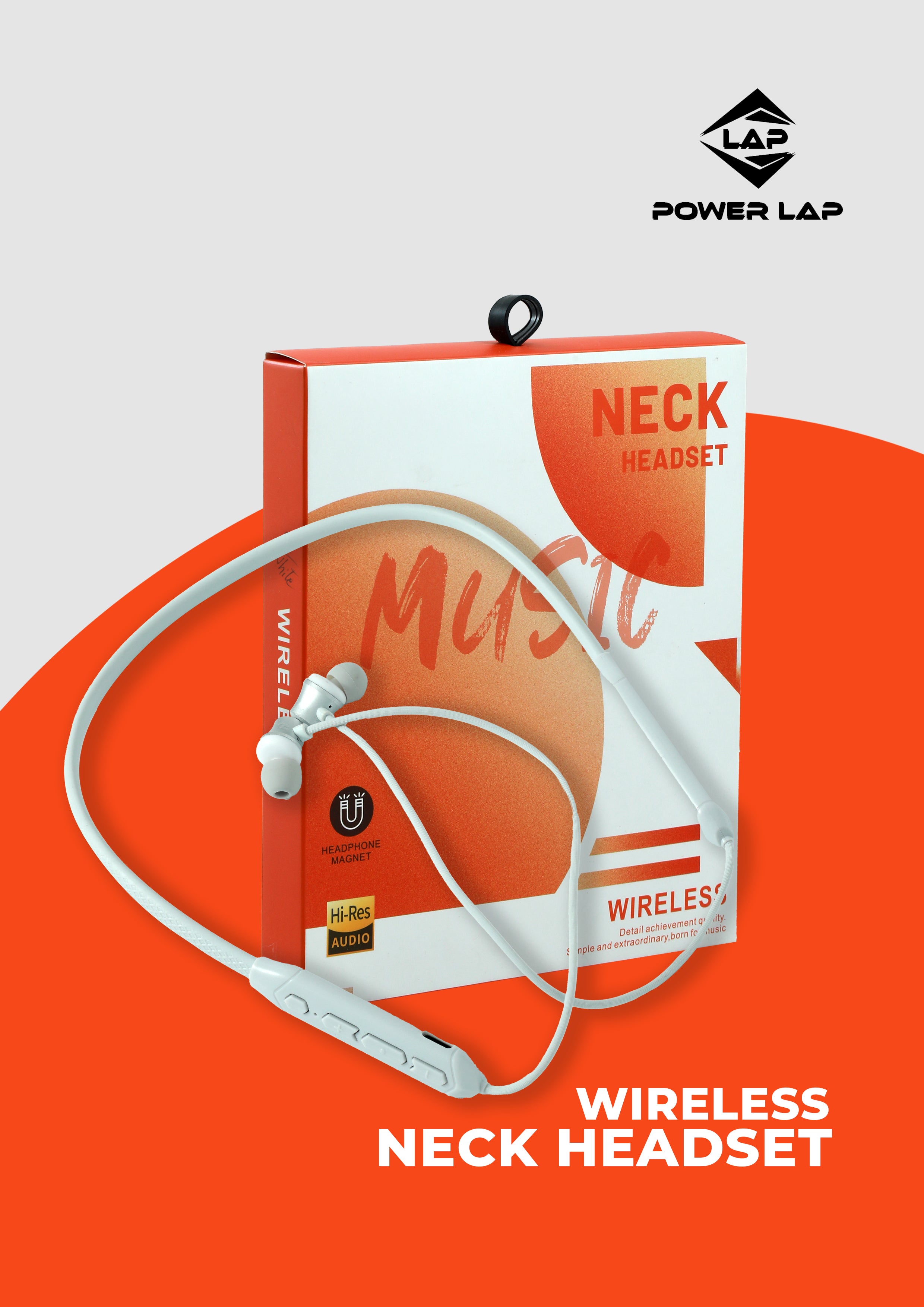 ROCKERZ POWERLAP®NECK HEADSET