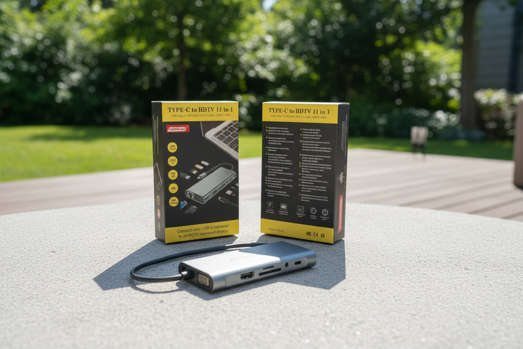 POWER LAP® USB-C to HDTV 11-in-1 Adapter