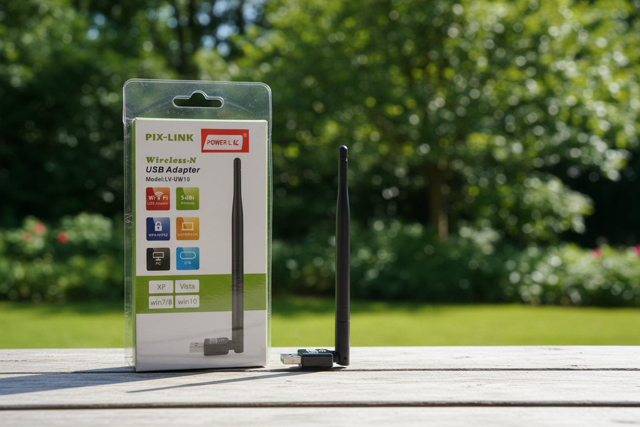 POWER LAP®PIX-LINK Wireless-N USB Adapter (Model: LV-UW10)