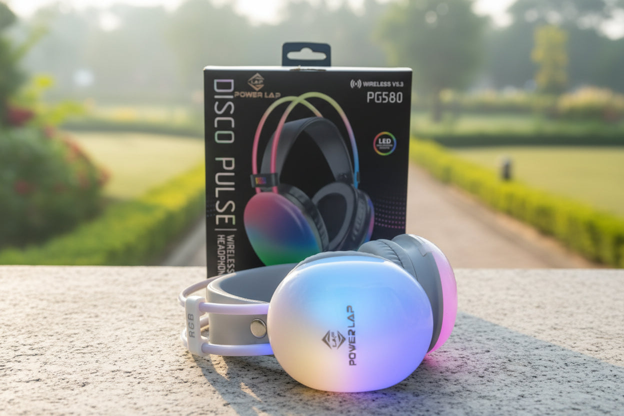 Power Lap Disco Pulse Wireless Headphones (PG580)